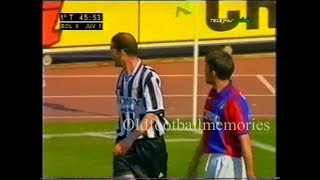 Zidane  Calcio 9697  Bologna vs Juventus [upl. by Nyladnek483]