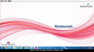 Hotsoft Restaurant Management Module KFC Tax Updation Tutorial [upl. by Sirehc]