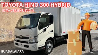 Toyota Hino 300 816 Hybrid venta en Guadalajara [upl. by Anaihs]