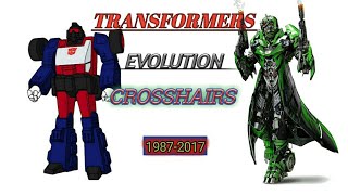 CROSSHAIRS Evolution in Cartoons Movies and Video Games 19872017  Transformers [upl. by Nosirrag]