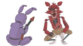 КАК БОННИ И ФОКСИ СТАЛИ АНИМАТРОНИКАМИ ☘ FNAF КОМИКС [upl. by Marta]