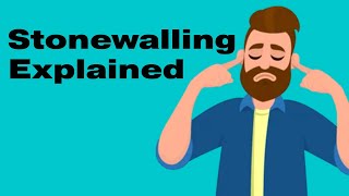 Stonewalling Meaning  Explaining The Silent Treatment In Relationships [upl. by Ronnie]