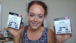 EYLURE ProLash Dye Kit Demo amp First Impressions Black [upl. by Seidule]