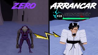 Zero To Arrancar  Training To Become Arrancar  Bleach Era  Roblox [upl. by Akemej]