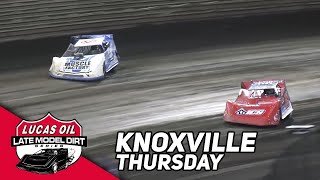 Knoxville MAGIC  2023 Lucas Oil Late Model Nationals Thursday at Knoxville Raceway [upl. by Nola]