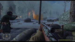 101st Airborne Division Bastogne Belgium 1944 Call of Duty United Offensive  Part 1  4K [upl. by Dorothy]