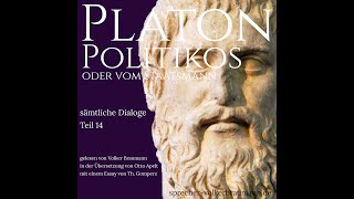 Platon Politikos oder vom Staatsmann  Platon Sämtliche Dialoge Teil 14 Politeia Nomoi Sokrates [upl. by Siva826]