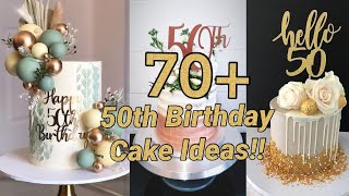 70 50th Birthday Cake Ideas🎂🎈🍾 [upl. by Marceau]