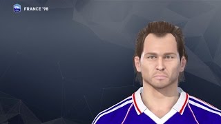 A Boghossian PES 2017 face amp stats France 98 [upl. by Ydnik]