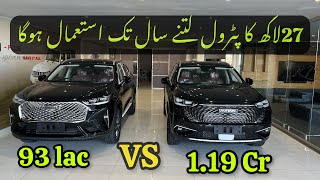 27 lac ka Pertrol kitne sal use hoga  Haval H6 hybrid vs petrol comparison [upl. by Ferd]