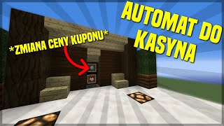 Automat do kasyna zmiana ceny kuponu minecraft poradnik [upl. by Gerrie]