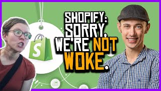 Shopify SLAMS quotWokequot Culture Shopify CEO Says Company is APOLITICAL [upl. by Deryl242]