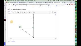 Edmentum Geometry  Using Congruence and Similarity in Triangles Part 1 of 4 [upl. by Keifer]