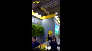 ANTAI montado pela BRASILSTANDS na feira INTERSOLAR 2024 [upl. by Gothar]