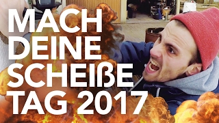 Mach deine Scheiße Tag 2017  Heimwerkerking Fynn Kliemann [upl. by Enhpad]