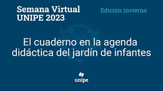 204  El cuaderno en la agenda didáctica del jardín de infantes [upl. by Domel878]