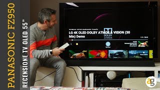 Recensione TV OLED PANASONIC 55FZ950E [upl. by Iver602]