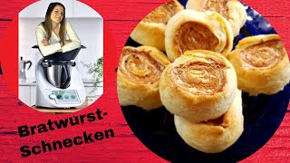 BratwurstSchnecken  so geht Wurst im Thermomix  wurschten mit Lucoma  ThermoMixenmitClaudia [upl. by Christianna536]