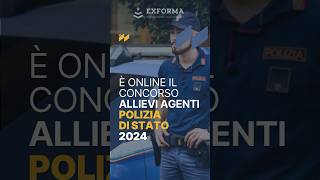 È online il concorso Allievi Agenti Polizia di Stato 2024 ❗️Exforma Accademia AccademiaOnline [upl. by Hemingway]