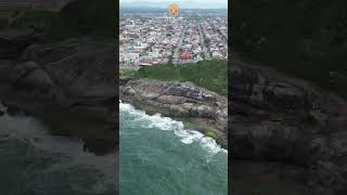 São Francisco  Sambaqui da Prainha  dronevideo drone imagensaereas joinville santacatarina [upl. by Livvi]