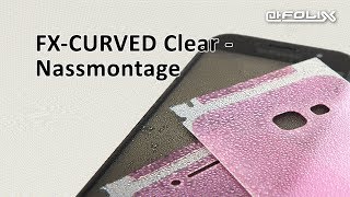 FX Curved Clear  Nassmontage [upl. by Anirhtak]