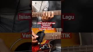 Isian Melodi Awal Lagu BIMBANG Rhoma Irama [upl. by Timrek]