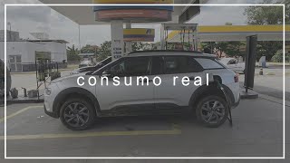 CONSUMO REAL do CITROËN C4 CACTUS 16 FEEL ⛽  Aferição na BOMBA [upl. by Amatruda]