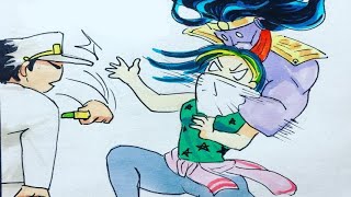 Jojo Comic Dub Jotaro Vs Jolyne [upl. by Maxama]