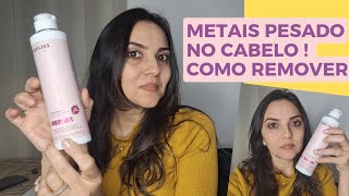 RESENHA METAL CONTROL DA TREELISS REMOVE METAIS DO CABELO 💇‍♀️ comoremovermetaidocabelo [upl. by Halford]