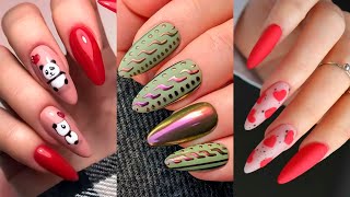 Nail Art Design ❤️💅 Compilation For Beginners  Simple Nails Art Ideas Compilation 712 [upl. by Rutra]