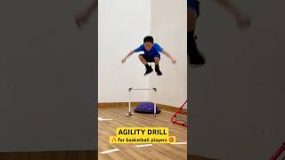 PLYOMETRICS 🦶 AGILITY DRILL 🔥 SPEED 🏀 DRIBBLING SKILLS speedandagility dribblegod stephcurry [upl. by Strohben459]