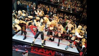 WWE ROYAL RUMBLE ACTION FIGURE MATCH [upl. by Stanfill]