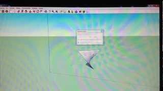 Crear Paraboloide Hiperbólico en Google Sketchup  Formas tridimensionales con ordenador [upl. by Pylle858]