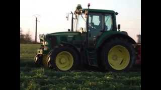 fauchage de raygrass 2013 avec john deere 6320 et faucheuse kuhn fc 303 cg [upl. by Fugazy]