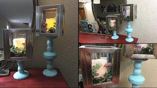 DIY SPRING DOLLAR TREE LANTERNS WITH CANDLE HOLDER [upl. by Leiva]