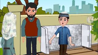 Wudu doing learning with Abdul Bari and Ansharah English Dubbed Wadu tutorial for kids English dubb [upl. by Rebane353]