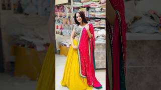 Diwali Lehenga shopping😻✨ minivlog bindasskavyalife bindasskavyashorts ￼ [upl. by Ahsirpac]