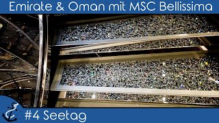 Emirate amp Oman mit MSC Bellissima  4 Seetag Backstage Aquapark MSC Zoe  KreuzfahrtVlog 2020 [upl. by Ellesor]