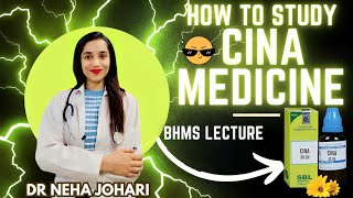 Cinahomeopathic medicineBHMS Video lecture [upl. by Enerehs869]