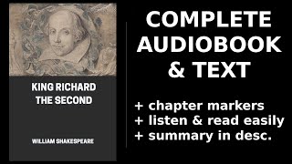 King Richard the Second 👑 By William Shakespeare FULL Audiobook [upl. by Ecnedac]