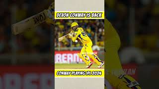 Devon Conway Is Back 🔥 Conway Injury Update  CSK IPL 2024 shorts ipl2024 devonconway [upl. by Nirrek]