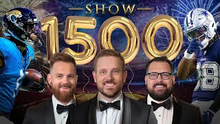 Show 1500 Starts of the Week  Week 10 Breakdown Fun Surprises  Fantasy Football 2023  Ep 1500 [upl. by Ileak379]