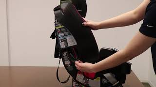 Graco® How to Remove and Replace the Car Seat Cover on 4Ever® DLX 4in1 Car Seat [upl. by Abbub]