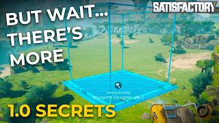 I Played Satisfactory 10 Early  Here are 5 Secrets I Found [upl. by Khalil516]