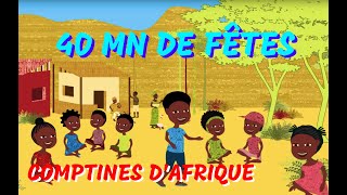 ON FAIT LA FETE  comptines africaines avec paroles [upl. by Sharla251]