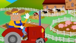 Old MacDonald Had A Farm  Nursery Rhymes  Kids Songs  Baby Rhymes  Farm Song [upl. by Neliac]