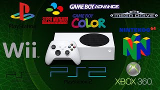 Como está a Emulação no Xbox Series S Vou rodar um Jogo em Cada Plataforma do NES Até o Xbox360 [upl. by Niboc]