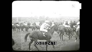 1913 Epsom Derby UK Horse Racing HD from 35mm [upl. by Flss]