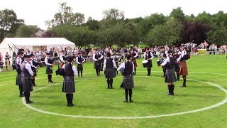 1ST LARGS BOYS BRIGADE PIPE BAND AT BUTE HIGHLAND GAMES 2019 [upl. by Eastman486]