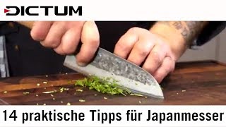 14 Tipps für Japanmesser  Gebrauch Pflege Aufbewahrung japanischer Messer [upl. by Aras]